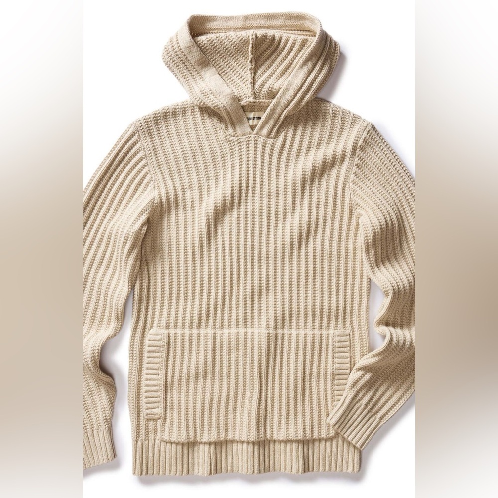 Taylor Stitch - Bryan Pullover Sweater in flax melange (medium/size 40)